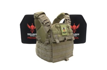 Image of Shellback Tactical Banshee Elite 2.0 Level IV Active Shooter Kit, Ranger Green, One Size, SBT-BANELT-ASK-RG