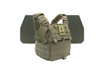 Image of Shellback Tactical Banshee Elite 2.0 Level IV Body Armor Kit with Model L410 Plates, Ranger Green, One Size, SBT-BANELT-L410-RG