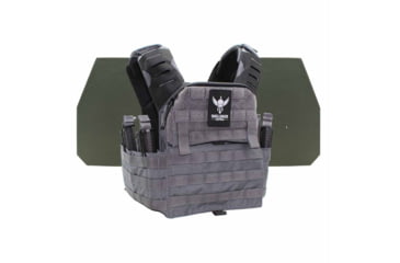Image of Shellback Tactical Banshee Elite 2.0 Level IV Body Armor Kit with Model L410 Plates, Wolf Grey, One Size, SBT-BANELT-L410-WG