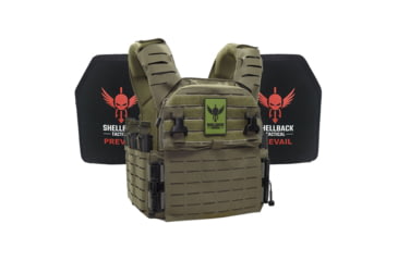 Image of Shellback Tactical Banshee Elite 3.0 Level IV Active Shooter Kit, Ranger Green, Small/Medium, SBT-BANELT3-1155-RG-SM