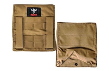 Image of Shellback Tactical Banshee Side Armor Plate Pockets, 6x6 Set of 2, Coyote Tan, SBT-BSPP-CT