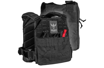 Image of Shellback Tactical Defender 2.0 Active Shooter Kit, Plate Carrier and Bag, Black, One Size, SBT-9040-BK