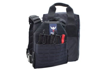 Image of Shellback Tactical Defender 2.0 Active Shooter Kit, Plate Carrier and Bag, Navy Blue, One Size, SBT-9040-NB