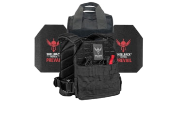 Image of Shellback Tactical Defender 2.0 Level III Steel Plates Armor Kit, Black, One Size, SBT-9040-AR1000-BK