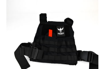 Image of Shellback Tactical Defender Active Shooter Armor Kit with Level IV Model 1155 Armor Plates, Black, One Size, NSN N, SBT-ACTSHOOT-AR-BK