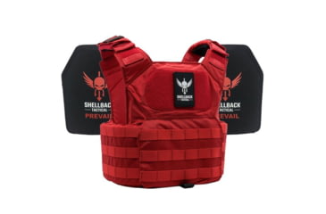 Image of Shellback Tactical Patriot Level IV Active Shooter Kit, Range Red, One Size, GSA-PATPC-ASK-RD
