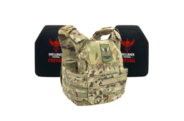 Image of Shellback Tactical Patriot Lightweight Level IV Ceramic Plates Armor Kit, Multicam, One Size, GSA-PATPC-4SICMH-MC
