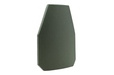 Image of Shellback Tactical Prevail Series Level IV 10 x 12 Swimmers Cut Hard Armor Plate, Black, 10 x 12, SBT-L410-10-12-RG