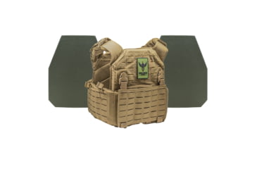Image of Shellback Tactical Rampage 2.0 Level IV Body Armor Kit with Model L410 Plates, Coyote, One Size, SBT-9031-L410-CT