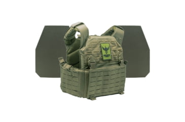 Image of Shellback Tactical Rampage 2.0 Level IV Body Armor Kit with Model L410 Plates, Ranger Green, One Size, SBT-9031-L410-RG