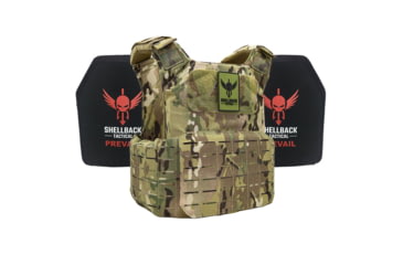 Image of Shellback Tactical Shield Level IV Active Shooter Kit, Multicam, One Size, SBT-9011-1155-MC