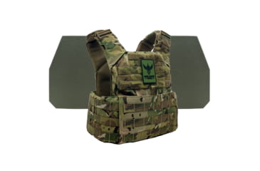 Image of Shellback Tactical Skirmish Level IV Body Armor Kit with Model L410 Plates, Multicam, One Size, SBT-9020-L410-MC