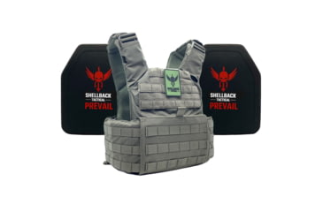 Image of Shellback Tactical Skirmish Lightweight Level IV Ceramic Plates Armor Kit, Ranger Green, One Size, SBT-9020-4SICMH-RG