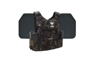 Image of Shellback Tactical Stealth 2.0 Body Armor Kit with Level III+ Model P5mmSAO Armor Plates, Ranger Green, One Size, SBT-STLTHPC2-P5MM-MB