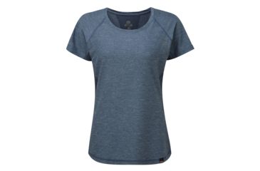 Image of Sherpa Rinchen Short Sleeve Tee - Womens, Samudra, Extra Large SW3109-SAMUDRA-XL