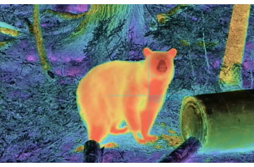 Image of Shinenyx AIM101 384 5.2x48mm Thermal Imaging Rifle Scope, Black, AIM101