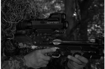 Image of Shinenyx AIM101 384 5.2x48mm Thermal Imaging Rifle Scope, Black, AIM101