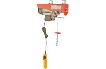 Image of Shop Fox Electric Hoist w/ 5.5in. Long Cord, 440 lb. One-Line Capacity/880 lb. Two-Line Capacit D4077