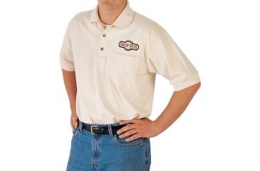 Image of Shop Fox Short Sleeve Golf-Type Shirt with Shop Fox Logo, Small D3099