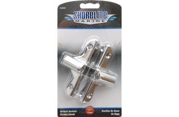 Image of Shoreline Marine Chrome Plated Oarlock Sockets 052234