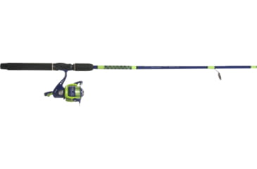Image of Shur Strike Shur Strike Spinning Combo Spinning Combo Blue/Chartreuse 6' 2pc. Sz. 30 Reel pre-spooled w/line, BC3060
