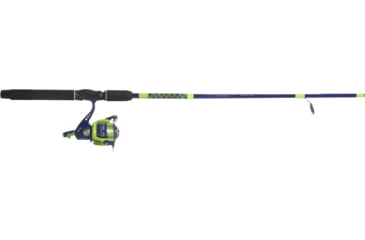 Image of Shur Strike Shur Strike Spinning Combo Spinning Combo Blue/Chartreuse 6'6" 2pc. Sz. 40 Reel pre-spooled w/line, BC4066