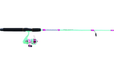 Image of Shur Strike Spinning Combo 6' 2Pc Pink/Green w/Line Premounted, PT30/FPT60-2