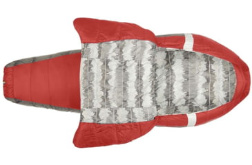 Image of Sierra Designs Backcountry Bed 650F 20 Deg Sleeping Bag, Red, Regular, 70603820R