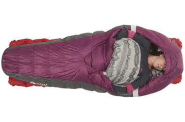 Image of Sierra Designs Backcountry Bed 650F 20 Deg Sleeping Bag - Womens, Purple, Regular, 70603920R