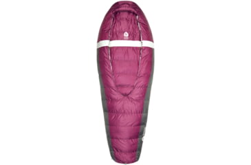 Image of Sierra Designs Backcountry Bed 650F 20 Deg Sleeping Bag - Womens, Purple/White/Grey, Regular, 70603924R