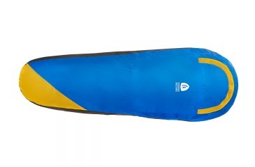 Image of Sierra Designs Backcountry Bivy Sleeping Bag, Blue/Yellow, Regular, 40153417R