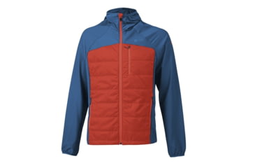 Image of Sierra Designs Borrego Hybrid Jacket - Mens, Bering Blue/Brick, Small, 22595520BER-SM