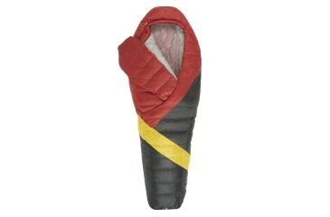 Image of Sierra Designs Cloud 800 Dridown 20 Deg Reg, Red, Yellow, Peat, 70607318R
