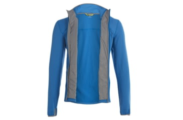 Image of Sierra Designs Cold Canyon Full-Zip Fleece Jacket - Mens, Majorca Blue/Grey, Small, 25595019MAJ-SM