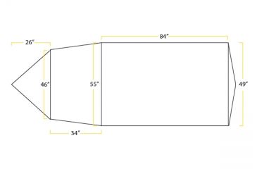 Image of Sierra Designs Convert 2 Tent - 2 Person, 4 Seasons-Yellow/Blue