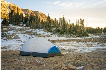 Image of Sierra Designs Convert 2 Tent - 2 Person, 4 Seasons-Yellow/Blue