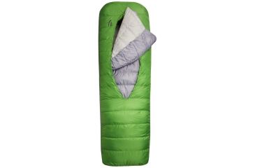 Image of Sierra Designs Frontcountry Bed SYN Sleeping Bag 600 Fill DriDown/Synthetic 2 Season-Online Lime-Large