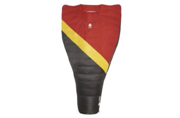 Image of Sierra Designs Nitro Quilt 800F 20 Deg, Red, Yellow, Peat, REG, 80710519R