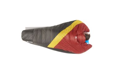 Image of Sierra Designs Nitro Quilt 800F 20 Deg, Red, Yellow, Peat, REG, 80710519R