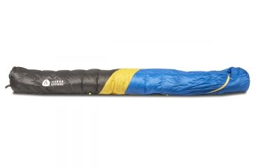 Image of Sierra Designs Nitro UL 35 Sleeping Bag 800 Dridown-Blue/Yellow/Peat-Regular