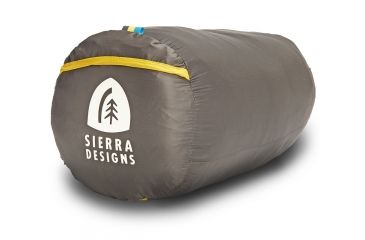 Image of Sierra Designs Nitro UL 35 Sleeping Bag 800 Dridown-Blue/Yellow/Peat-Regular