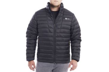 Image of Sierra Designs Sierra Jacket-Men's, Black/Black, XXL 2551618BK-2X