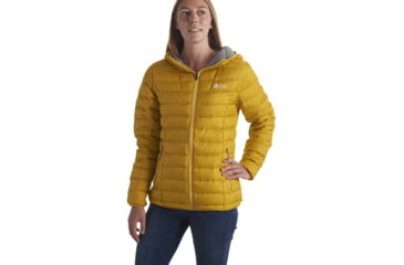 Image of Sierra Designs Whitney Hooded Jacket - Womens, Sunflower/Grey, Extra Small, 3551519SF-XS