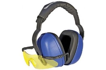 Image of Silencio Glasses w/Black Frame/Yellow Lens/Earmuffs 3014956