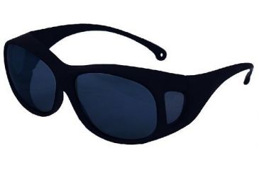 Image of Silencio Safety Glasses w/Black Frame &amp; Smoke Lens 3015023