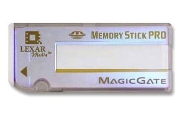 Image of Lexar 256 MB Memory Stick Pro Card