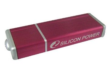 Image of Silicon Power ULTIMA II-N Series Red, LED USB Flash Drive - 512MB / 1GB / 2GB / 4GB