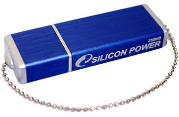Image of Silicon Power ULTIMA II Blue, Chain USB Flash Drive - 512MB / 1GB / 2GB / 4GB