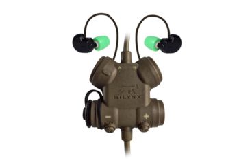 Image of Silynx Clarus Systems Headset Kit - Clarus Control Box, In-Ear Headset with in-ear mic, Motorola APX Cable Adaptor, Tan CLAR-T-N-002
