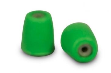 Image of Silynx Foam Ear Tips, High Noise, 10 Pairs, Green, Small ERC000002-C